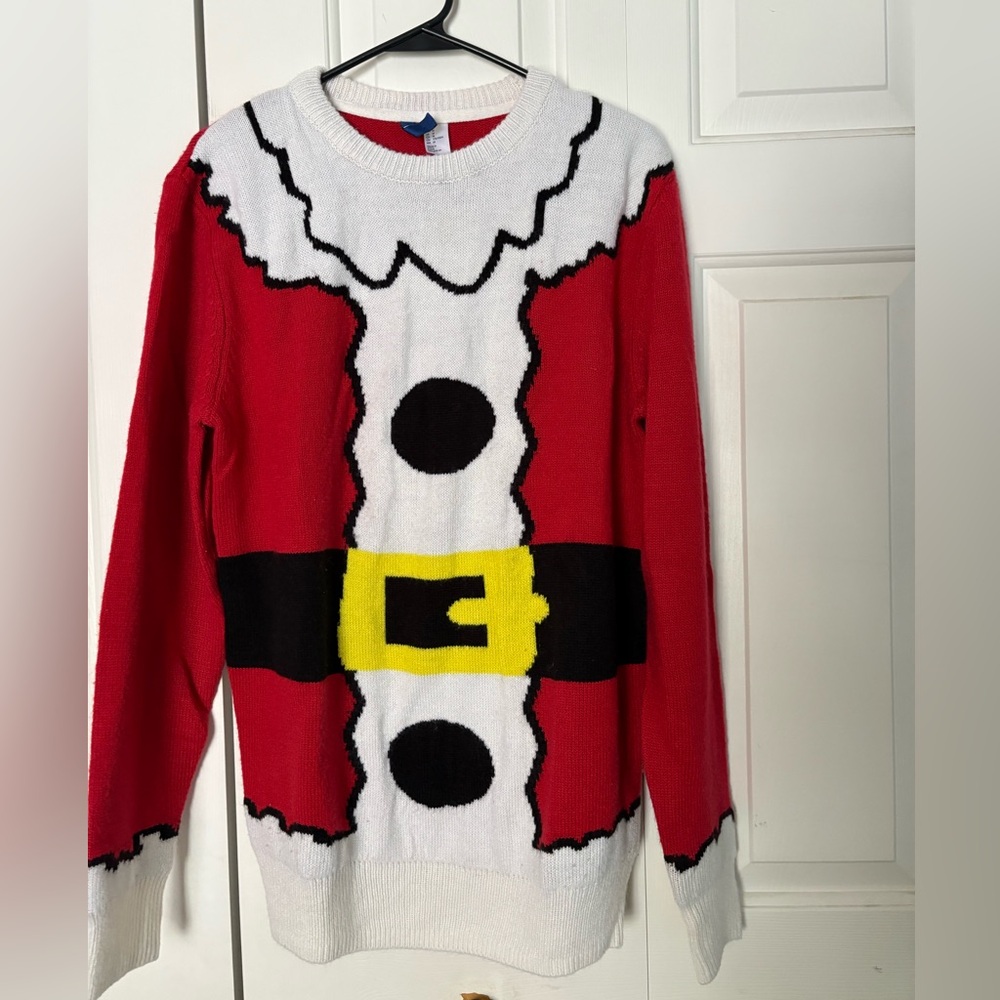 Festive Santa Ugly Sweater